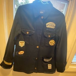 Zara Trafaluc Denim Makers with patches small